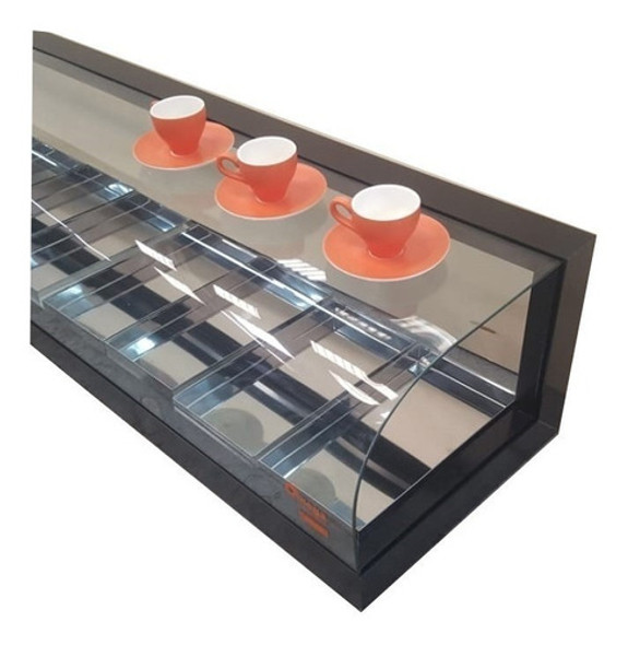 Vitrine  Seca /  Neutra - Marca Omega - Tamanho 90 Cm 1