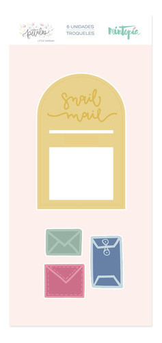 Scrapbooking Set De 6 Troqueles - Buzón - Mintopía 0