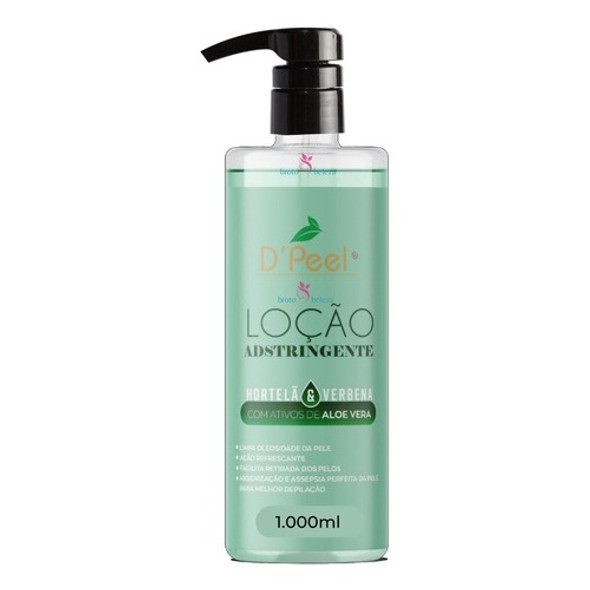 Loção Adstringente Pré Depilatória Pele Mista E Oleosa 1l 0 Loção Adstringente Pré Depilatória Pele Mista E Oleosa 1l 0
