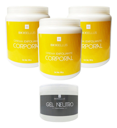 Combo De Cremas Para Cuerpo,profesional Biobellus 0