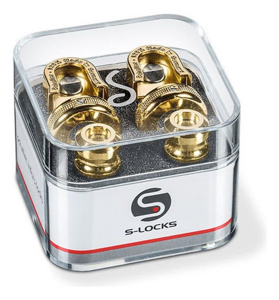 Trabacorrea Schaller S-lock Strap Lock Dorado Par Germany 0