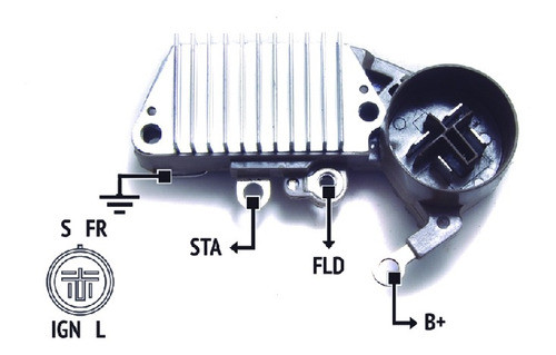 Regulador Alternador N-denso Honda Accord 12v. 0