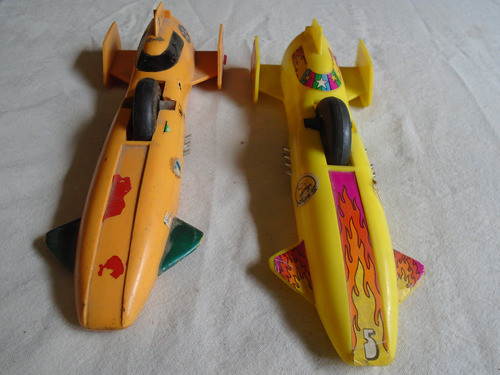 Lote De 2 Juguetes Vintage . Super Bolido . Vispa . Ind Arg 0