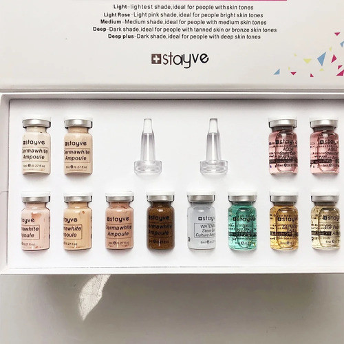 Bbglow Booster Starter Stayve Kit Mix Coreano 12 Ampolas 0