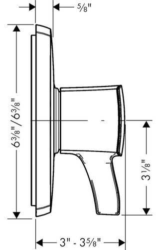 Hansgrohe Ecostat Classic Upgrade Easy Control 1 Manija Válv 1