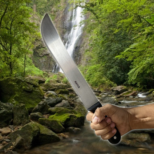 Facão Para Mato  Aço Manganes 12 Cabo Plastico Rayco 1
