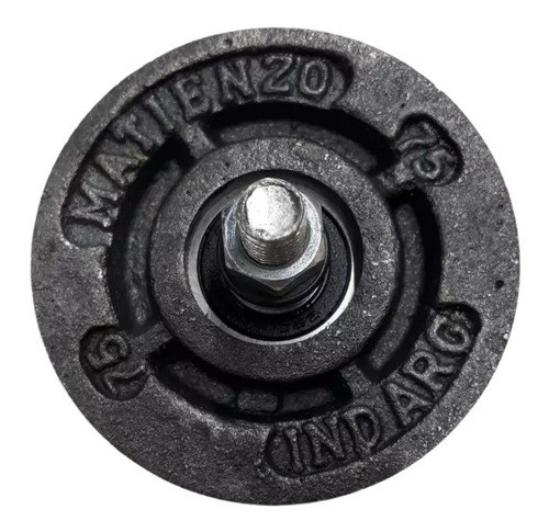 Rueda Liviana De Fundicion 75 Mm Canaleta En U X 2 Unidades 1