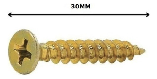 Parafuso 4,5 X 30 Flang Chata Phs 1000pcs 1