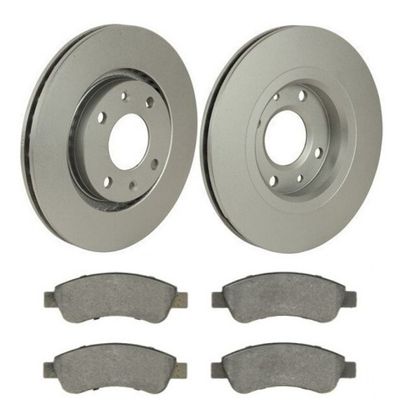 Kit Discos Y Pastillas P/ Peugeot 207 1.6 16v X2 0