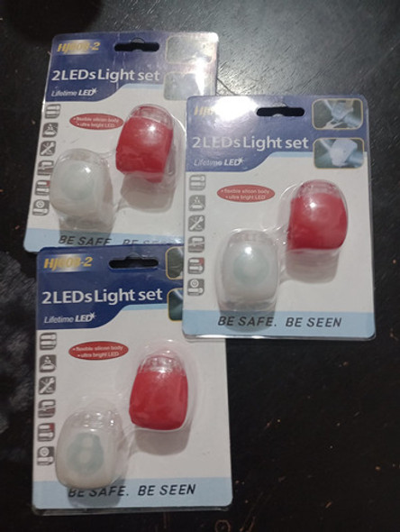 Kit De Luces Siliconadas Led Blanca Y Roja 1