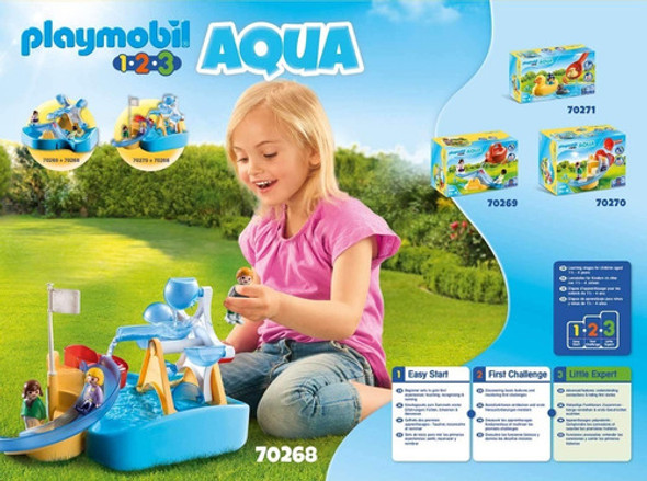 Playmobil Primera Infancia 1 2 3 - 70268 Carrusel Acuatico 1