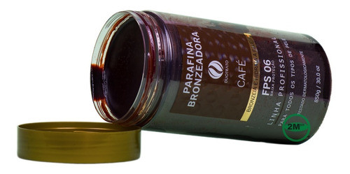 Parafina Ativadora De Café 850 Grs Duotrato Bronzeamento 1