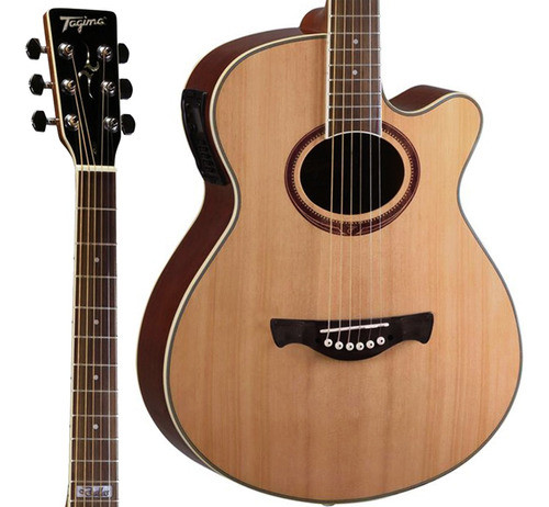 Violao Tagima America Dallas T Nts Aco Eletrico Natural Fosc 0