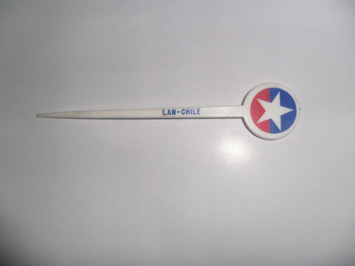 Lan Chile Pinche Publicidad Escudo Linea Aerea Chilena Avion 0