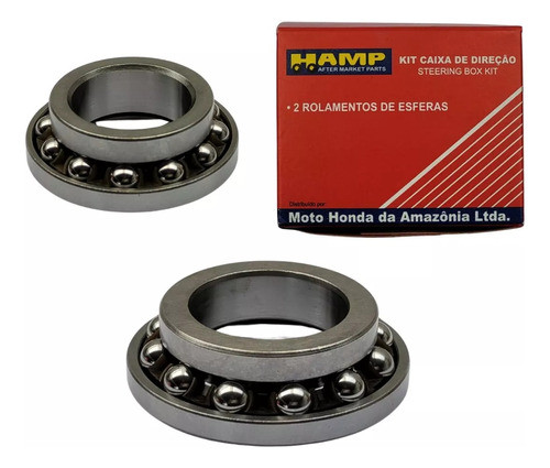 Kit Caixa Direção Cb 250 F 16-23 Com Guarda Pó Original 1