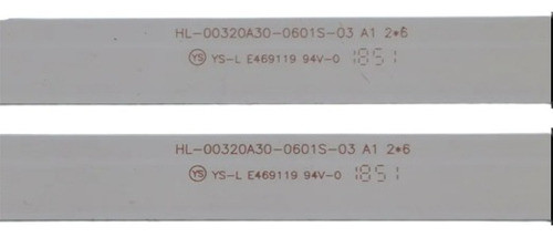 Kit De 2 Tira De 6 Kanji Kj-32mt005 57,5cm 6v 0