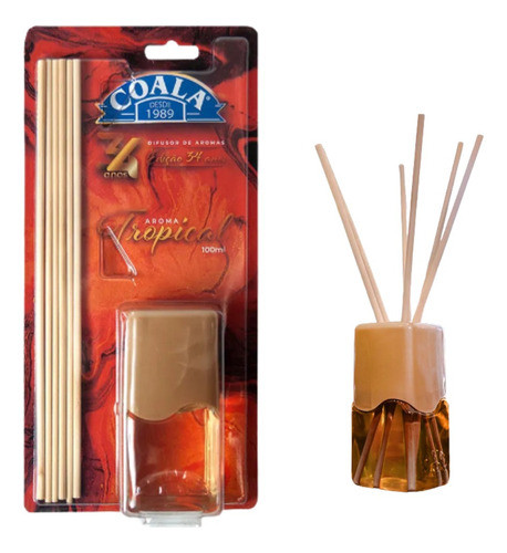 Difusor De Aromas Coala 100ml Aromatizante Tropical 0