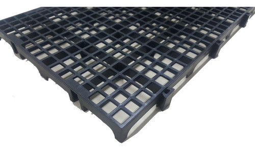 16 Pisos Plastico Preto Estrado Plat 50x25cm Piso P/ Box 0