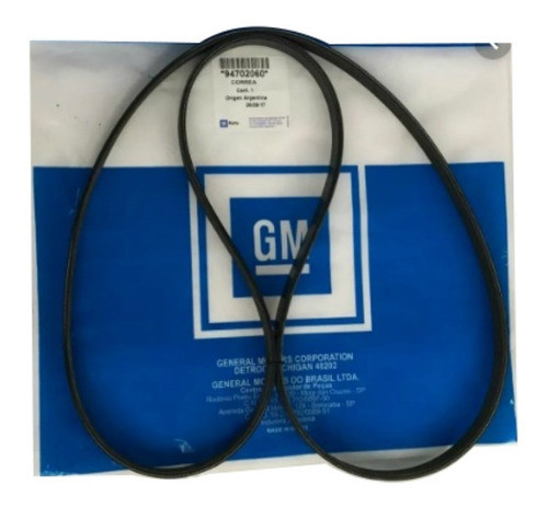 Correa De Accesorios Poly V Original Gm Chevrolet Celta 0