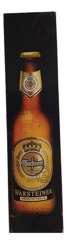 Cartel Cerveza Porron Warsteiner Luminoso Interior(original) 0