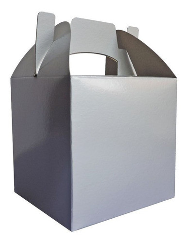 Cajita Feliz Cfz1-p Color Plata X 100u Packaging Plateado 0