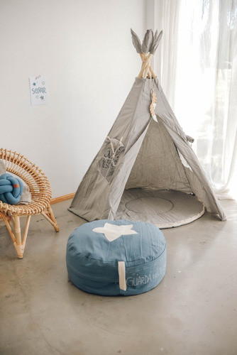 Tipi Indio Carpa India Carpa Infantil Carpa Pijamada Algodón 0