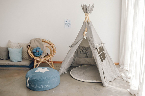 Tipi Indio Carpa India Carpa Infantil Carpa Pijamada Algodón 1