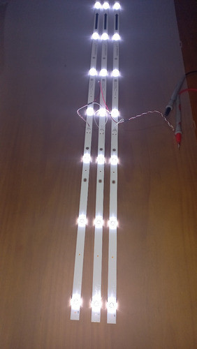 Tiras De Leds X3 Tv Hyundai Hyled-43fhd5a Originales 1
