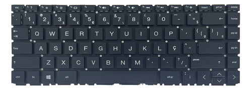 Teclado Para Notebook Hp 14s-dq1004nx 14s-dq3033tu Abnt2 1
