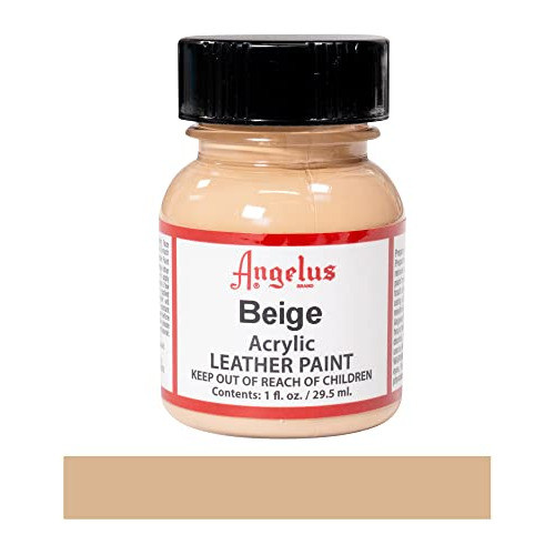 Pintura Acrilica Para Cuero Angelus Beige 29.5ml 1