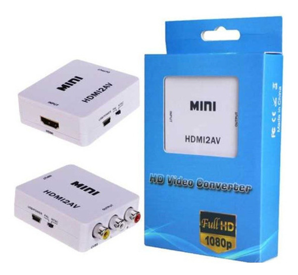 Adaptador De Video Analógico Vga A Digital Hdmi 0