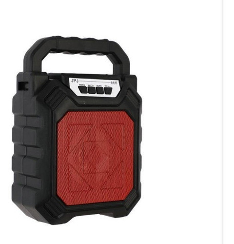 Parlante Con Bluetooth, Usb, Fm Y Micrófono Modelo Jpj 668. 1