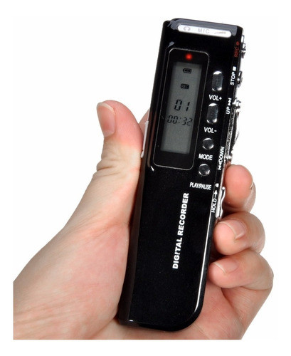 Grabador De Voz Digital Auricular+microfono+graba Telefono 1
