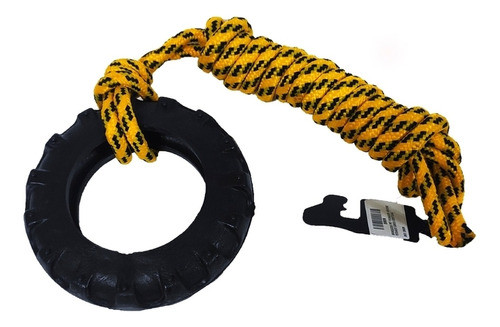 Kit Com 2 Brinquedos Pneu Para Pet Puxador Arvore Fechado 0