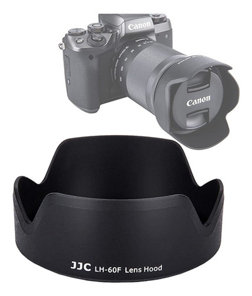Parasol Lente Bayoneta Jjc Lh-60f Para Canon Ef-m Y Mas Stm 0 Parasol Lente Bayoneta Jjc Lh-60f Para Canon Ef-m Y Mas Stm 0
