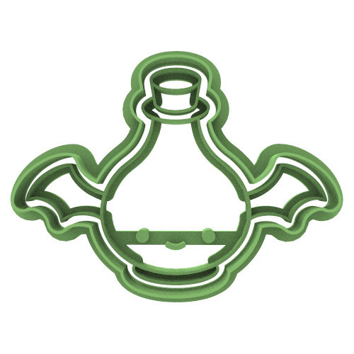 3885 Poción Con Alas Halloween Cortante Para Galletas 0