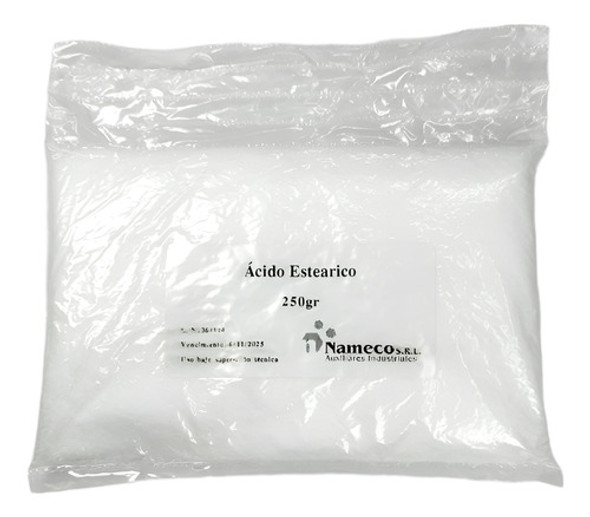 Acido Esteárico - 250 Gr - Uso Cosmético 0