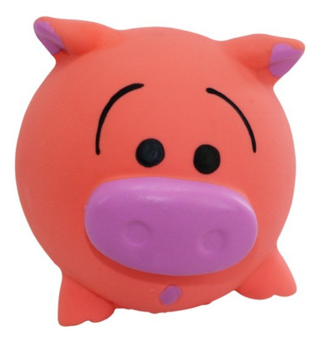 Juguete Con Chifle Chancho Latex Para Perros Cachorros 0