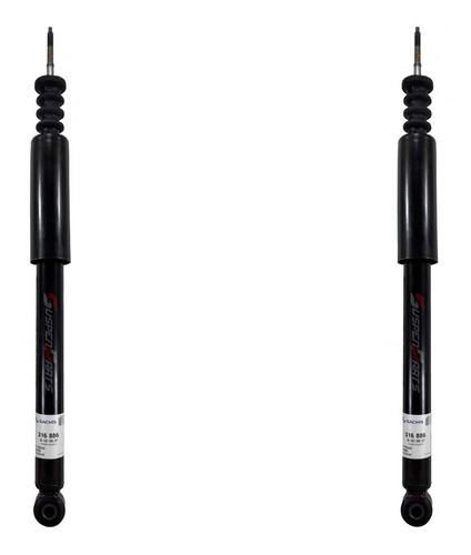 Kit Amortiguadores Traseros Sachs Renault Logan 2 2014+ 0