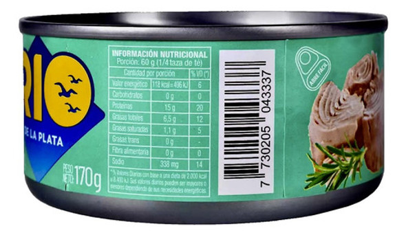 Atún Lomitos En Aceite Río De La Plata 170 Grs. 1