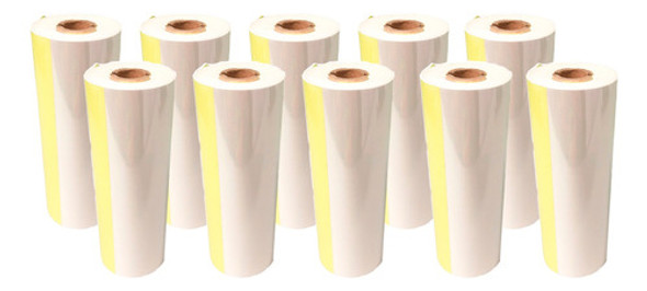 Ribbon Branco 110x74 Misto 10 Unidades Elgin Argox Zebra 0