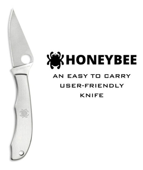 Cuchillo Navaja Spyderco Honeybee Acero 3cr Acero Inoxida... 1