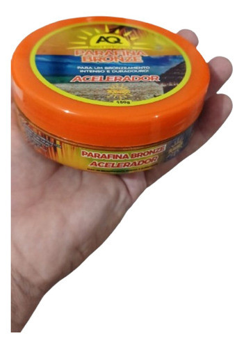 Parafina Bronze Acelerador Bronzeamento 150gr 1