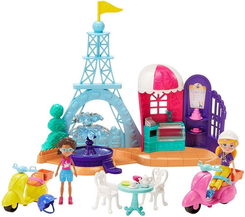 Polly Pocket Conjunto Perfeitamente Paris - Polly E Shani 1