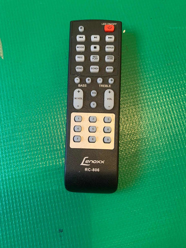 Controle Remoto Dvd Lenox Model Dv441b (a). 0