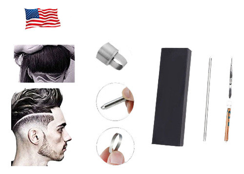 Salón Las Cejas Barba Peinado 10 Láminas De Grabado Pluma 1 0