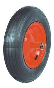 Rueda Inflable 14 X 3.5 Pulgadas Eje 12mm Pasante Cód Pr1402 0