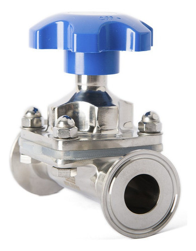 Válvula Diafragma Ø1  Conexión Clamp. Aisi 304 0