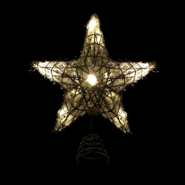 Estrella Rústica Luminosa 25x30 Cm A Pila- Universo Mágico- 1