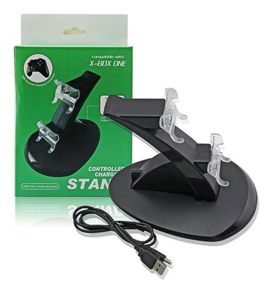 Base De Carga Solo Base Sin Batería Para Xbox One Slim Negro 0